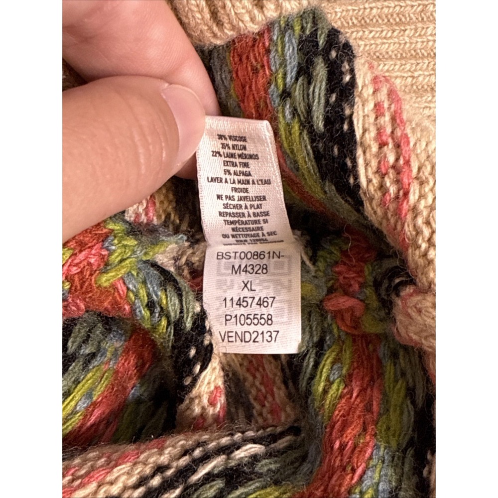 Bonobos Sweater Vest Mens Size Extra Large V-Neck Office Career Merino Wool Blen - Picture 8 of 11